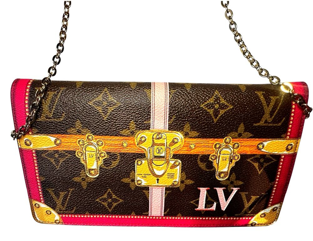 Louis Vuitton Summer Trunks Minaudiere Pochette LV Monogram Limited Edition